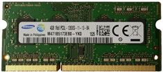 ram laptop Samsung 4GB PC3L-12800 DDR3 1600MHz 1.35V M471B5173EB0-YK0 foto