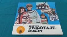 TRICOTAJE IN CULORI/ EMILIA MOISESCU/1984 foto