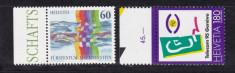 1995 Elvetia Mi 1558 -59 conditie 4 Ron foto