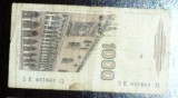 ITALIA 1982 - BANCNOTA DE 1000 LIRE VF