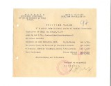 Z410 DOCUMENT VECHI-RECEPISA SCOALA COMERCIALA SUPERIOARA DE BAIETI, BRAILA 1935