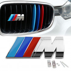 Emblema Bmw M Crom Grila foto