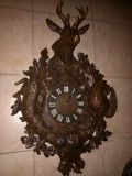 Deosebit ceas de perete de dimensiuni impresionante in stilul Baroc
