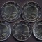monede GERMANIA 2018, 5x2 euro comemorative (ADFGJ) Helmut Schmidt - UNC