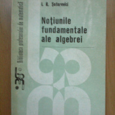 e3 Notiuni Fundamentale Ale Algebrei - I R Safarevici