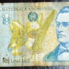 ROMANIA 1998 - BANCNOTA DE 1000 LEI VF