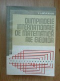 n3 Olimpiadele Internationale De Matematica Ale Elevilor - I. Cuculescu