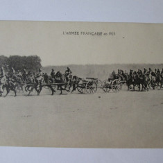 Carte postala necirculata armata franceza 1920