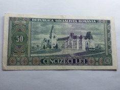 Romania 50 lei 1966 foto