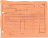 Z424 DOCUMENT VECHI-RECEPISA SCOALA COMERCIALA ELEMENTARA DE BAIETI, BRAILA 1934
