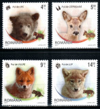 Romania 2012, LP 1960, Pui de animale salbatice, seria, MNH! LP 39,50 lei, Fauna, Nestampilat