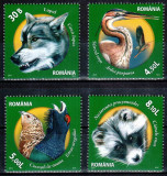 Romania 2011, LP 1909, Fauna din rezervatii naturale, seria, MNH! LP 21,50 lei