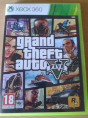 vand gta 5 xbox 360 in stare foarte buna cele 2 dvd foto