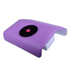 Aspirator pentru manichiura cu suport pila Lila Rossa, 20 W, Mov