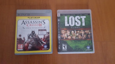 Jocuri PS3 originale &amp;quot;LOST&amp;quot;; &amp;quot;Assassins Creed &amp;quot; si &amp;quot;Lost Planet 2&amp;quot; foto