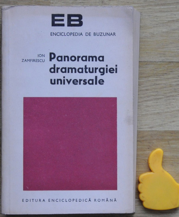 Panorama dramaturgiei universale Ion Zamfirescu