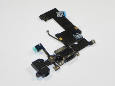 Flex Incarcare iPhone 5 NEGRU foto