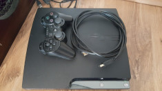 Playstation 3 SONY ps3 modat PS 3 slim + 23 jocuri FIFA 19 GTA 5 NFS MK etc foto
