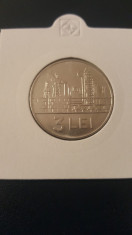 Moneda Romania 3 Lei 1966 UNC - BU foto
