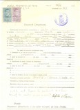 Z471 DOCUMENT VECHI -LICEUL TEORETIC DE FETE , BRAILA- TEOFILA MARCU -1942