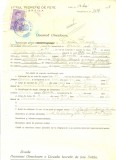 Z465 DOCUMENT VECHI -LICEUL TEORETIC DE FETE , BRAILA - CARLAN GHEORGHE - 1942