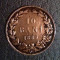 Moneda Romania - 10 Bani 1867 - Watt &amp; Co.