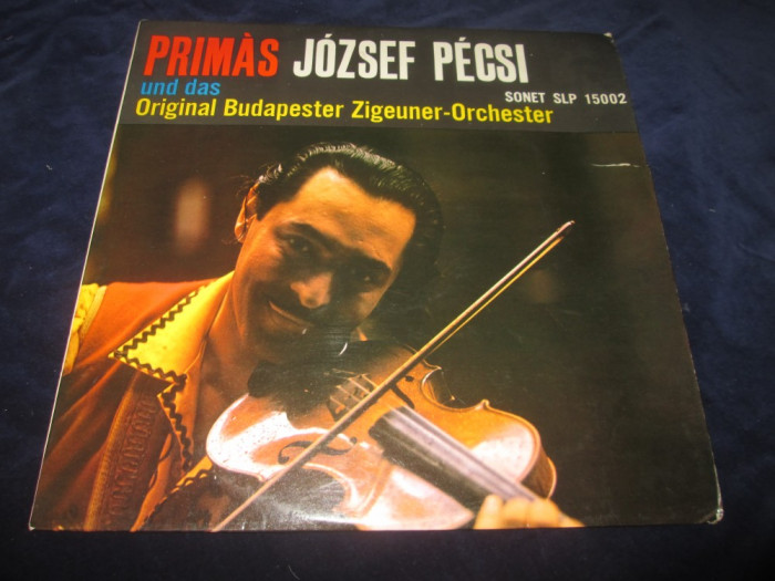 Jozsef Pecsi - Primas Jozsef Pecsi _ vinyl,LP _ Sonet(Germania)