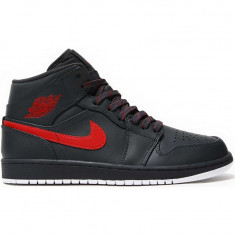 Pantofi sport barbati Air Jordan 1 Mid Anthracite Gym 554724-045 foto