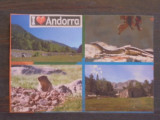 ANDORRA - FAUNA SI PEISAJE DIN PRINCIPAT - NECIRCULATA .