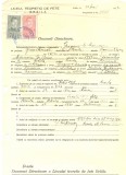 Z482 DOCUMENT VECHI -LICEUL TEORETIC DE FETE , BRAILA- GRIGORE N. MANESCU -1942