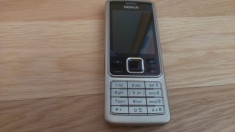 Telefon mobil Nokia 6300 Argintiu-Silver incarcator carcasa+baterie noua P59 foto