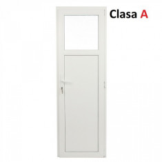 Usa Termopan cu geam Exterior 67 x 202 cm - 3 camere Profilink - Dreapta Alb foto