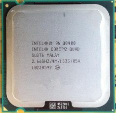 CPU Procesor PC Intel Core 2 Quad Q8400 SLGT6/4MB/2,66Ghz/1333mhz/95W foto