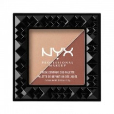 Paleta Pentru Conturarea Fetei Nyx Professional Makeup Cheek Contour Duo GingerPepper 2.5 gr foto