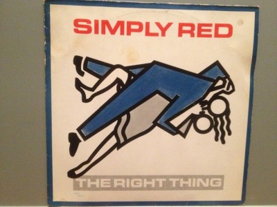 SIMPLY RED - THE RIGHT THING (1987/WARNER/W. Germany) - VINIL Maxi-Single &amp;quot;12 foto