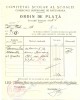 Z448 DOCUMENT VECHI-COMITETUL SCOALEI COMERCIALE SUPERIOARE DE BAIETI, BRAILA
