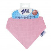 Esarfa din bumbac organic Light Pink XKKO foto