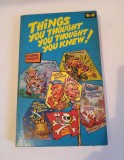 Things you thought you thought you knew! - Graeme Donald, in limba engleza