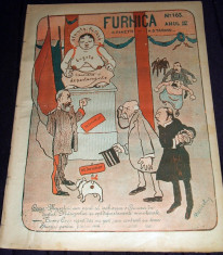 1907 FURNICA Nr. 163, revista de umor si satira politica, reclama Vin Stirbey foto