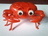 Bnk jc Goggle Crab - plastic - mecanism cu cheita - cutie originala - Hong Kong