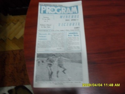program Minerul Baia Sprie - Victotia Carei foto