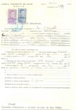 Z455 DOCUMENT VECHI -LICEUL TEORETIC DE FETE , BRAILA -ION S. GAVRILA -1942