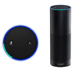 Boxa portabila Amazon Echo Alexa (1), asistent personal inteligent AI, Asia box foto
