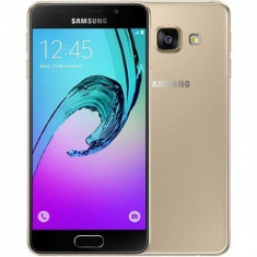 Samsung Galaxy A3 (2016) Gold 16GB 4G impecabil + husa spate foto