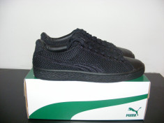 Adidasi Puma Basket Tech Black 363163-04 nr. 39 foto