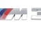 Accesoriu auto M Power pt BMW M 3 sau M 5 metalica adeziv prefesional inclus