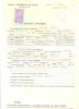 Z487 DOCUMENT VECHI -LICEUL TEORETIC DE FETE , BRAILA- NICOLAE NITICA -1942