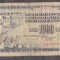 Iugoslavia 1981 - BANCNOTA 1000 DINARI - CIRCULATA