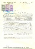 Z458 DOCUMENT VECHI -LICEUL TEORETIC DE FETE , BRAILA -ILIE TH. DOVLETIU -1942