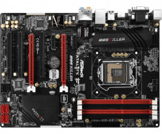 Placa de baza ASROCK Socket LGA1150, B85 KILLER, Intel B85, 4*DDR3 1600/1333/1066, VGA/DVI/HDMI, 1*PCIEx3.0, 1*PCIEx2.0, 2*PCIEx1, 3*PCI, bulk foto